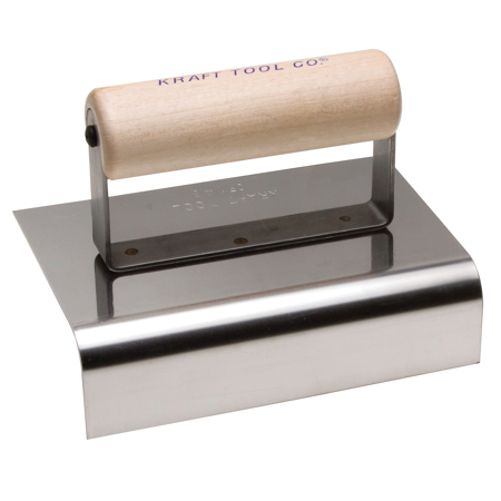 CF242 6in. x6in.  1-1/2in. R Outside Curb Tool Image 1