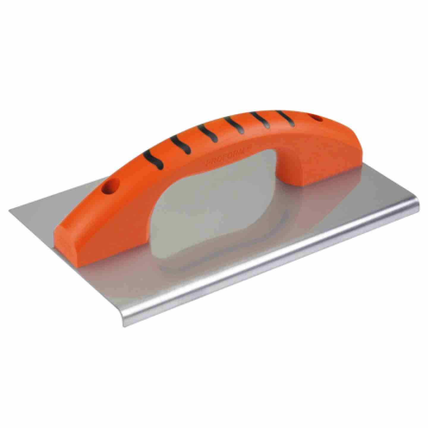 CF901PF 10x6x3/8 Radius SS Hand Edger W/ ProForm Handle Image 1