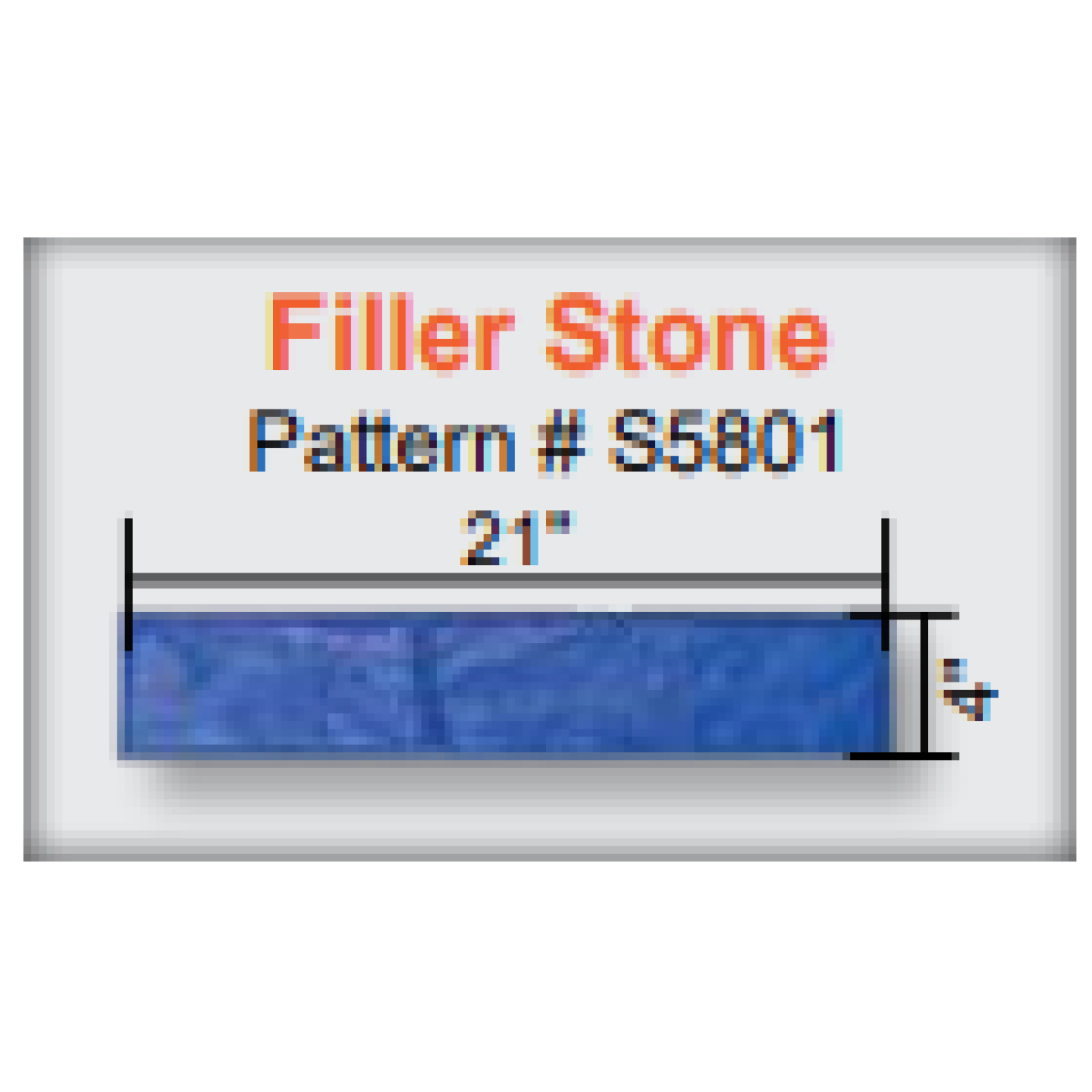 Sika Dublin Cobble Filler Stamp , 4"X21" Image 2
