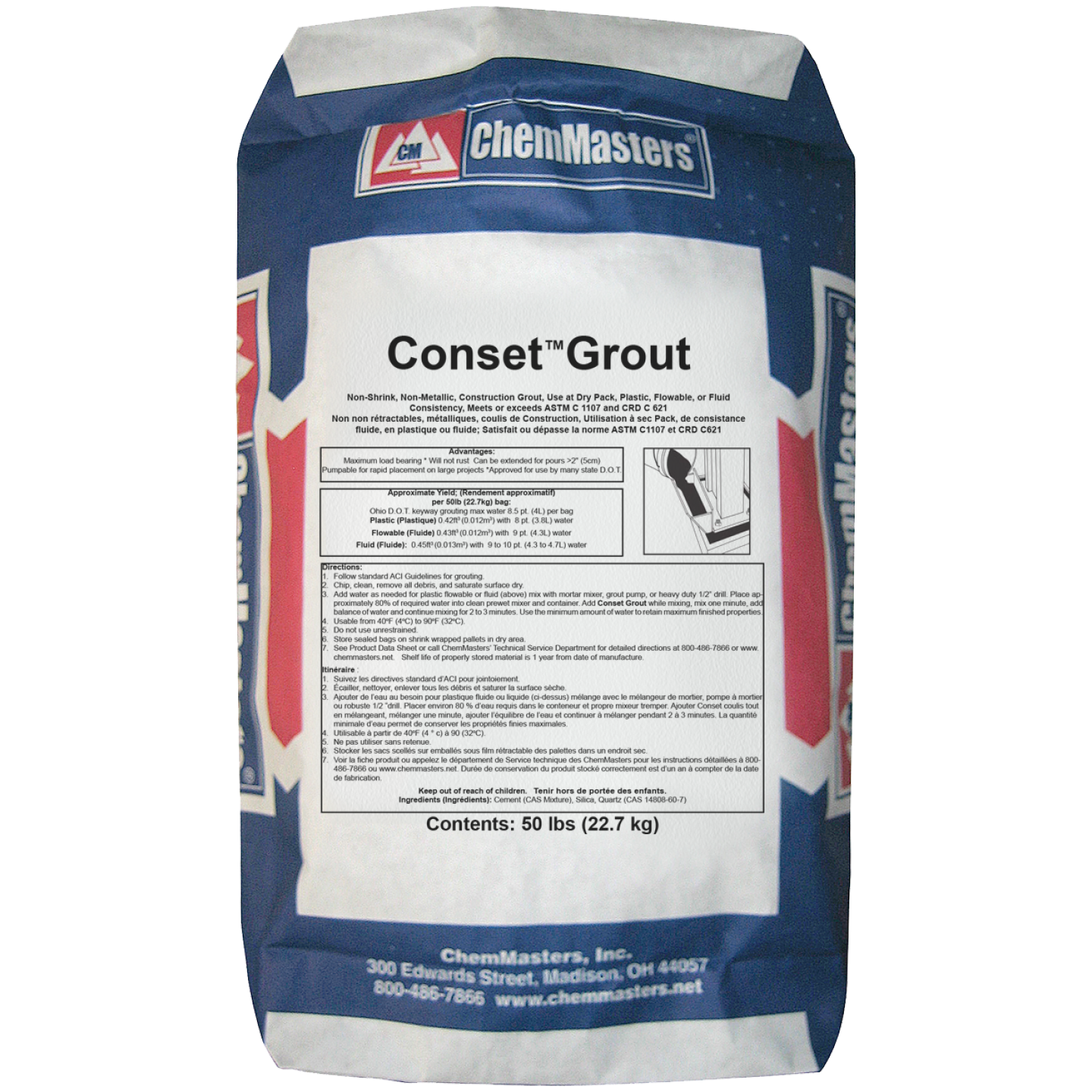 ChemMasters Conset Grout Image 1