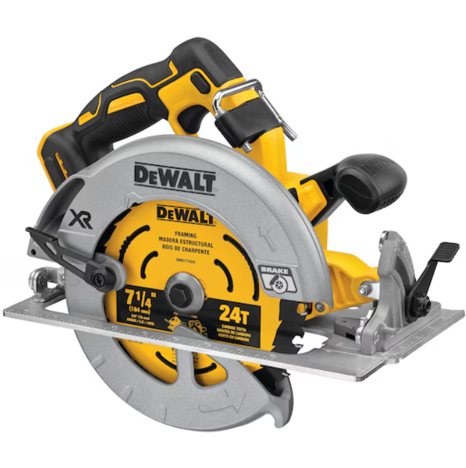 DeWalt 20V MAX* XR® Cordless Brushless 7-1/4 in. Circular Saw with POWER DETECT™ Tool Technology (Tool Only) Image 1