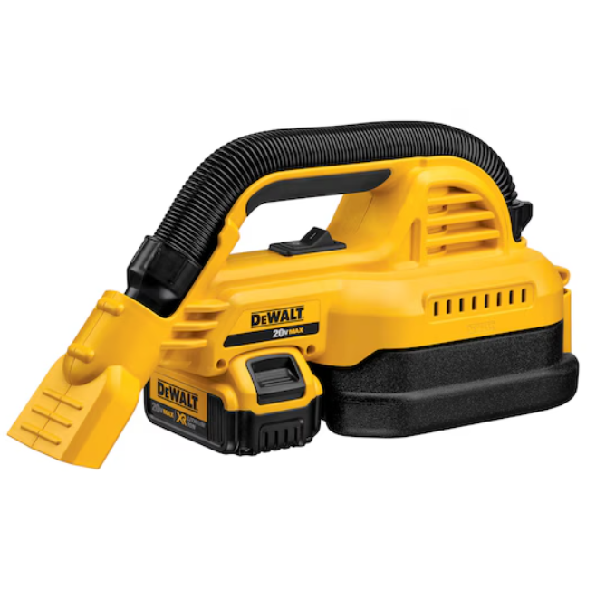DeWalt 20V MAX* 1/2 Gallon Wet/Dry Portable Vac Kit Image 1