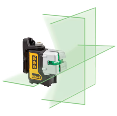 DeWalt 3 Beam Green Laser Level