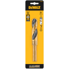 DeWalt 3/4-in x 5-7/8-in Black and Gold Coated HSS Silver and Deming Twist Drill Bit Image 1