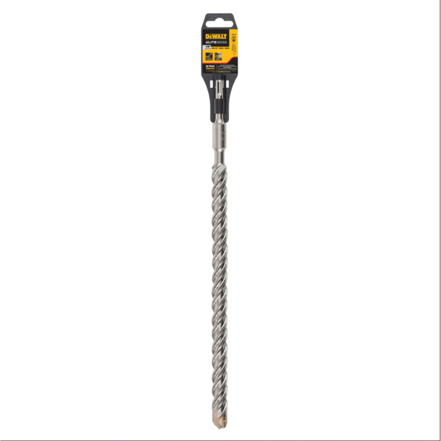 DeWalt 7/8" x 16" x 18" High Impact 4 Cutter SDS+ Hammer Bit Image 1