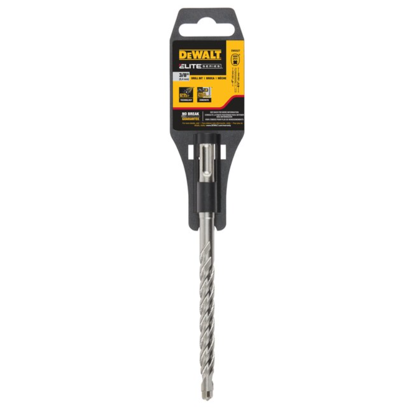DeWalt 3/8" x 4" x 6-1/2" High Impact 4 Cutter SDS+ Hammer Bit Image 1