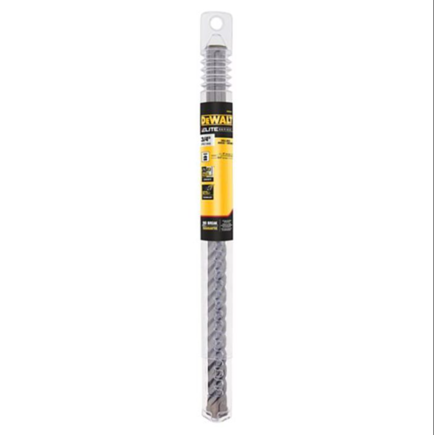 DeWalt Elite Series 3/4" x 16" x 21-1/2" 4 Cutter SDS MAX Masonry Drill Bits Image 2