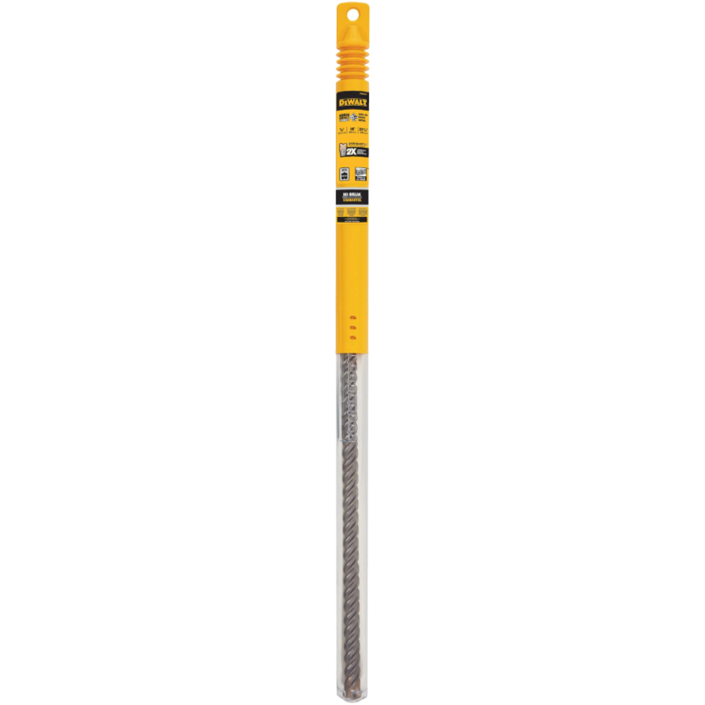 DeWalt Elite Series 7/8" x 16" x 21-1/2" 4 Cutter SDS MAX Masonry Drill Bits Image 1