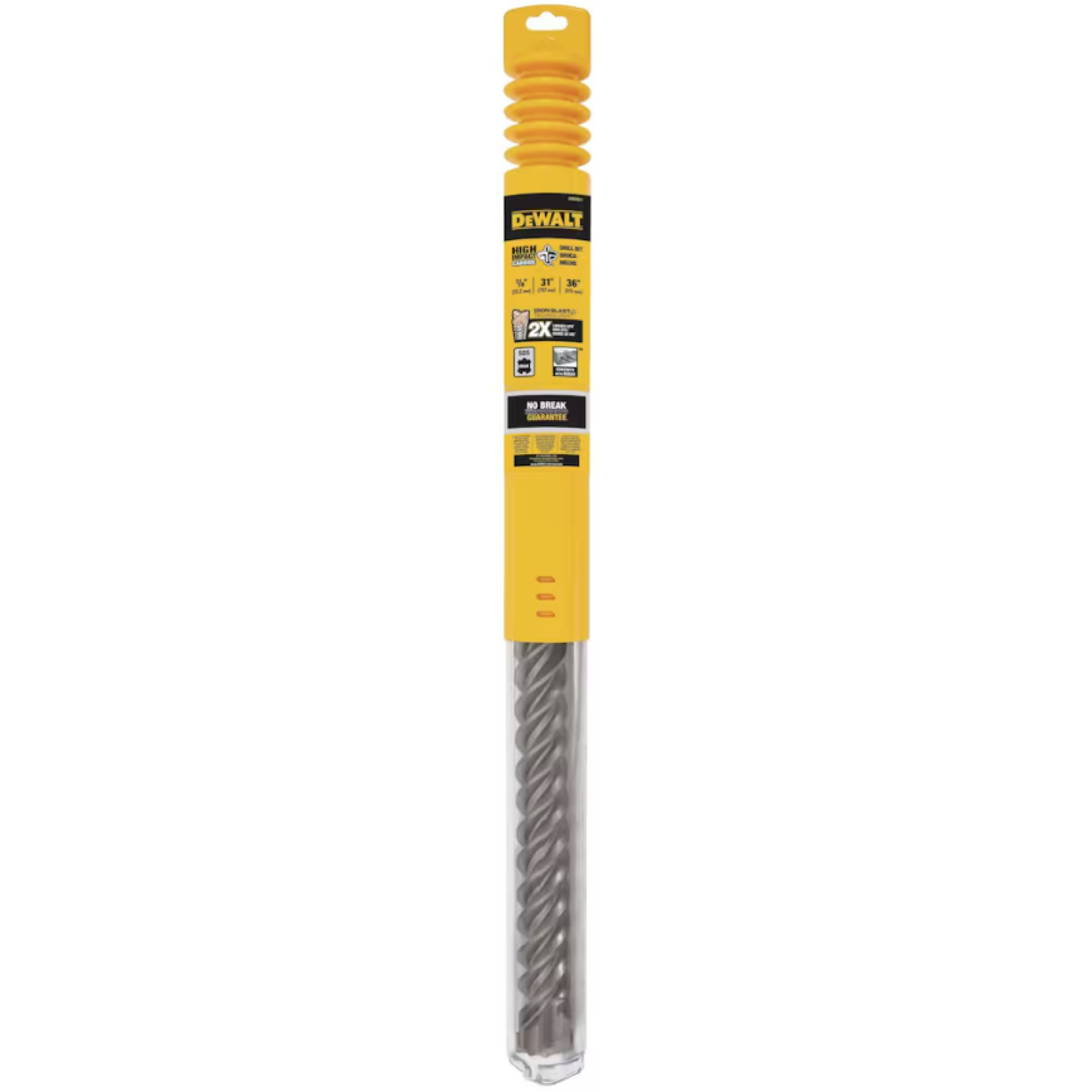 DeWalt Elite Series 7/8" x 31" x 36" 4 Cutter SDS MAX Masonry Drill Bits Image 1