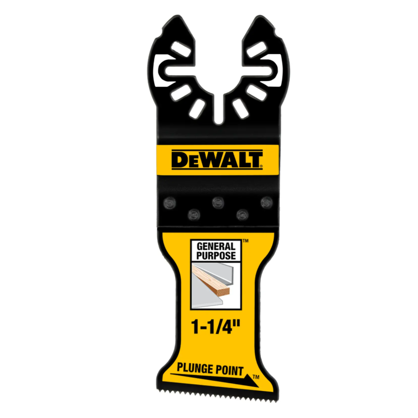 DeWalt OSC 1-1/4" PLUNGEPOINT General Purpose Blade Image 1