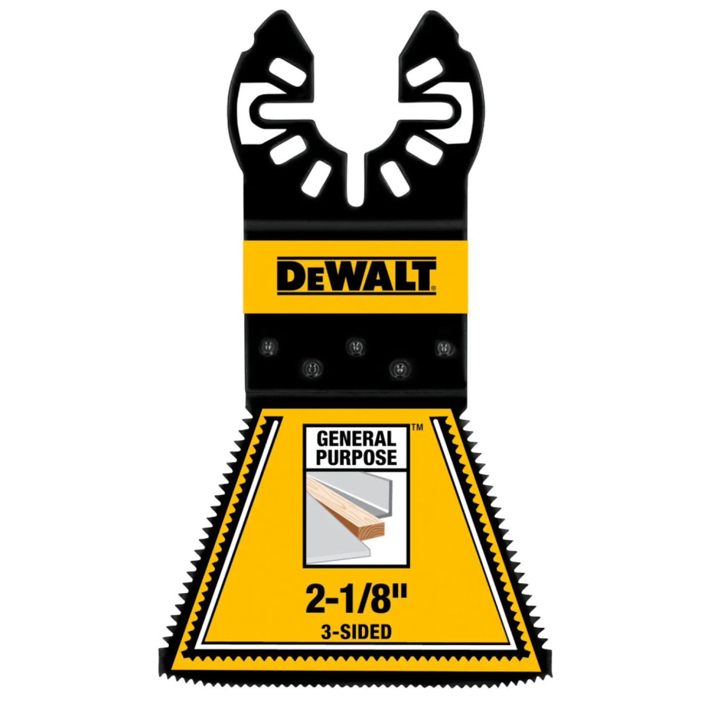 DeWalt General Purpose 3-Sided Oscillating Blade Image 1