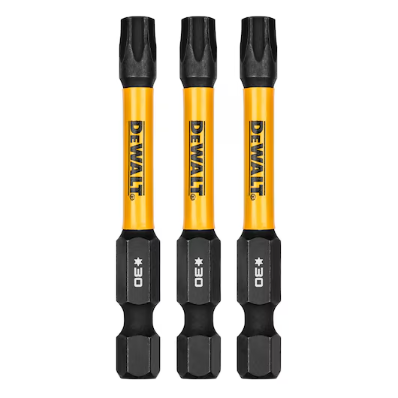 DEWALT® ELITE SERIES 2-1/4 in. Bits for T30 (3 Pk)