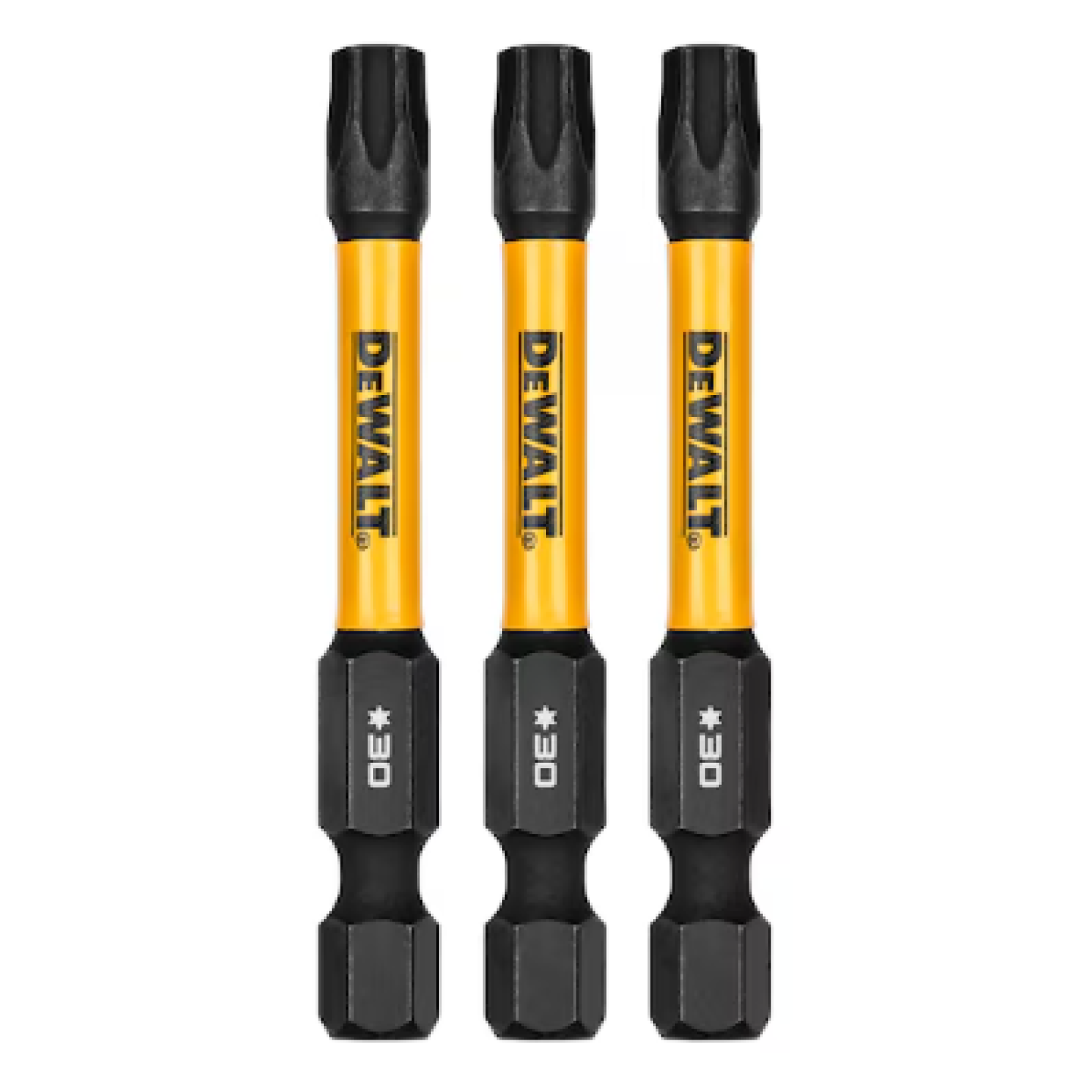DEWALT® ELITE SERIES 2-1/4 in. Bits for T30 (3 Pk) Image 1
