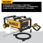 DeWalt AC 3000 PSI MAX Psi 1.1 GPM Brushless Electric Jobsite Pressure Washer Image 2