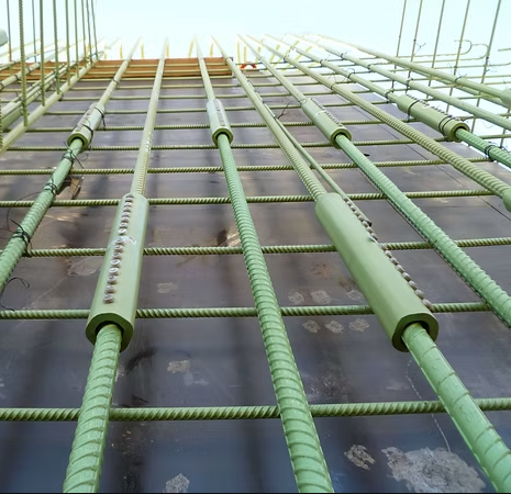 Bar Splice #6/5 Zap Screwlok, Epoxy Coat, Type 2 Image 1