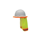 Pyramex Hardhat Neck Shade Lime w/ Reflective Stripe Image 1