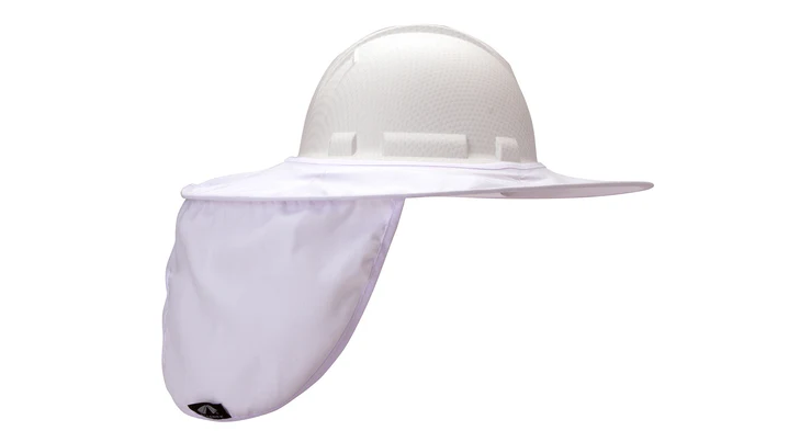Pyramex Hardhat Neck Shade, White