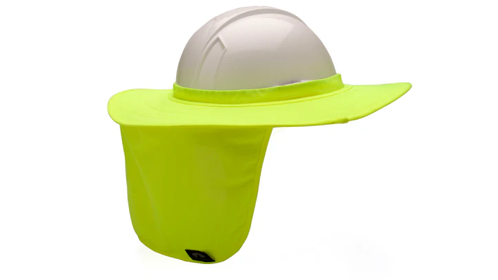 Pyramex Hardhat Neck Shade, Green