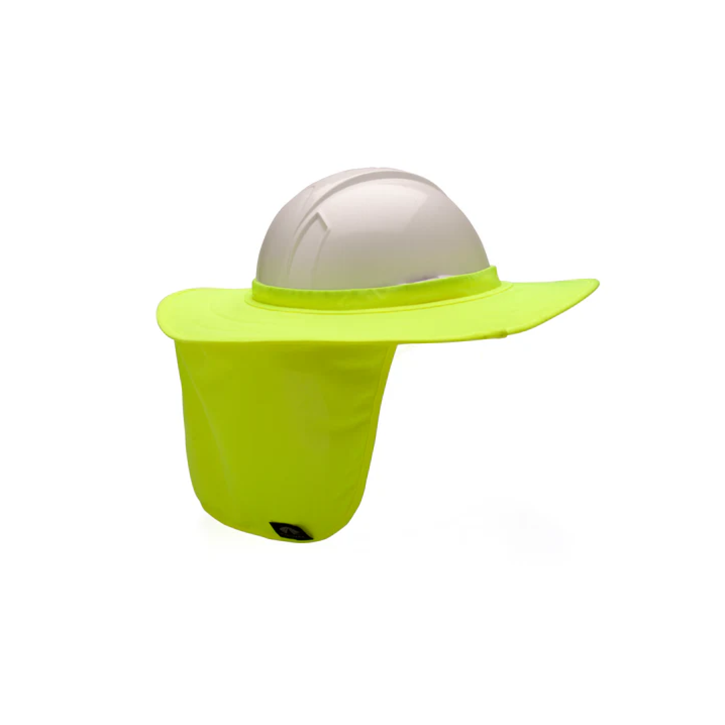 Pyramex Hardhat Neck Shade, Green Image 1