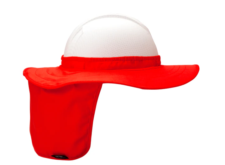Pyramex Hardhat Neck Shade, Orange Image 1