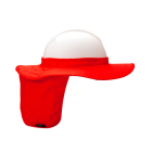 Pyramex Hardhat Neck Shade, Orange Image 1