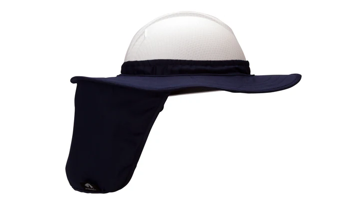 Pyramex Hardhat Neck Shade, Blue 