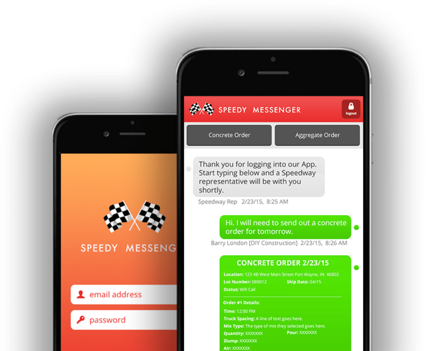 The Speedy Messenger App