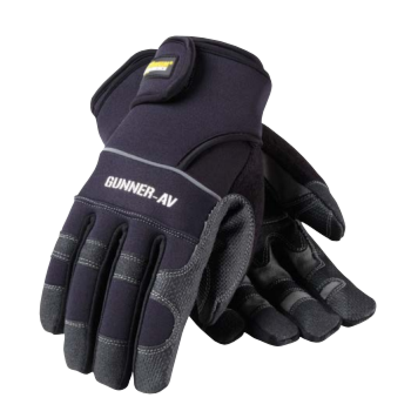 Boss Synthetic Leather Palm PVC Sandy Grip Anti-Vib., X- Large Image 1