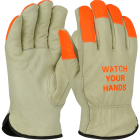 Gloves Winter Lined Leather, "Watch Your Hands", Large Image 1