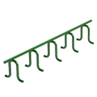 2-1/2" SB Epoxy Coated Slab Bolster Image 1