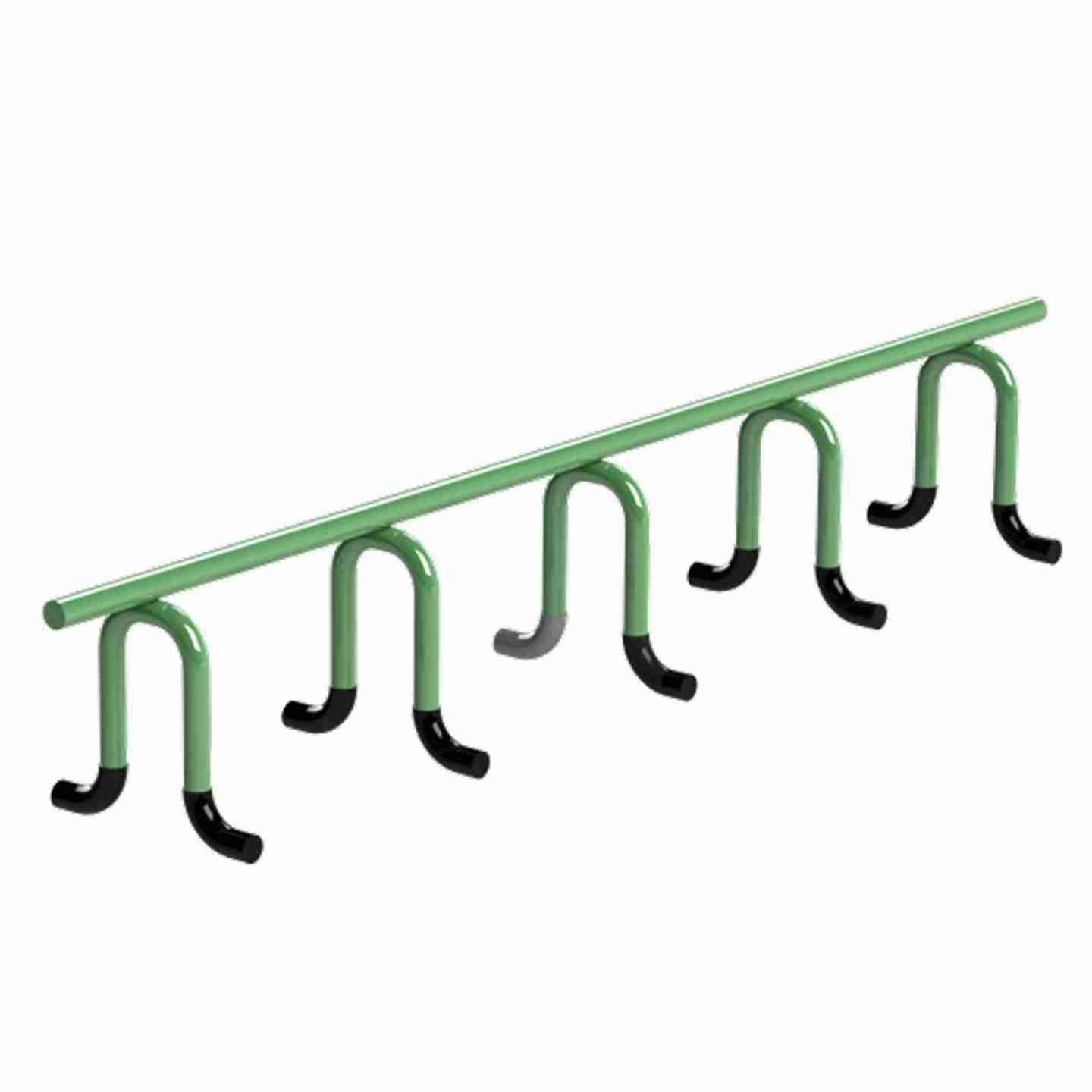 2" SB Plastic Tip Epoxy Coated Slab Bolster Image 1