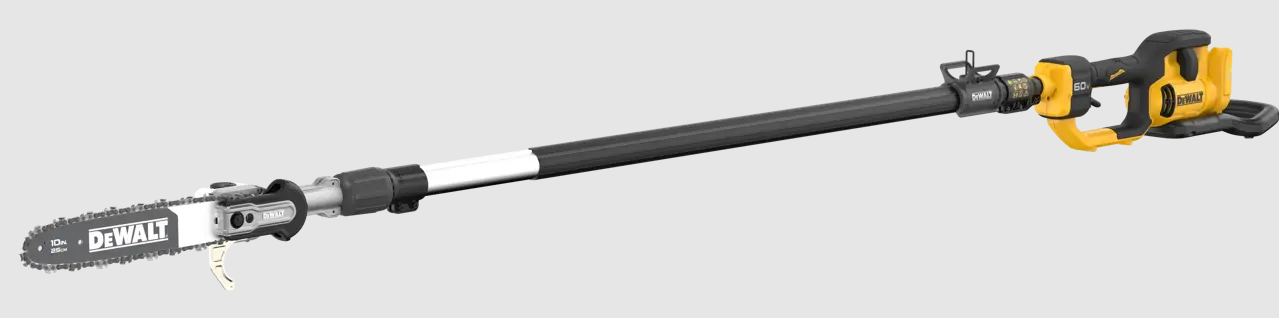 DeWalt 60V MAX* 10 in. 140 in. Telescoping Pole Saw Image 1
