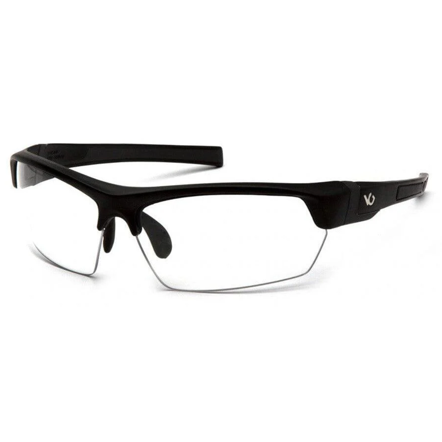Pyramex Venture Gear Tensaw Safety Glasses with Black Frame and Clear Anti-Fog Lens Image 1
