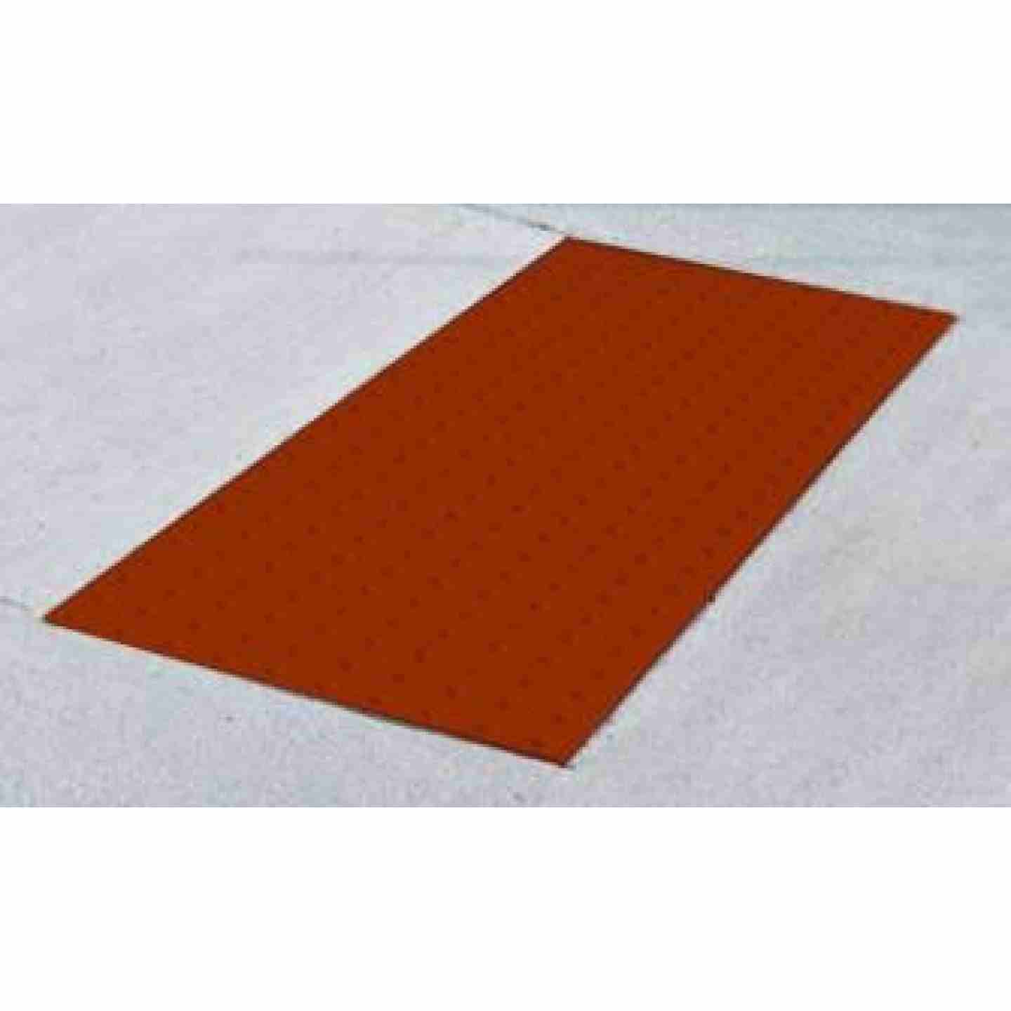 ADA Solutions Surface Applied Tactile 24"x36" Brick Red Image 1