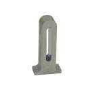 Aluminum Base Tie Pin - Silver Bullet Image 1