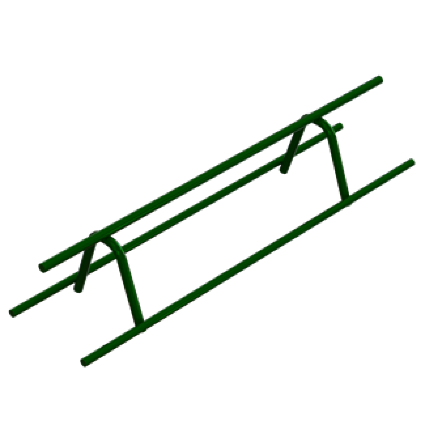 8" CHCU Continuous High Chair Upper Plain Image 1