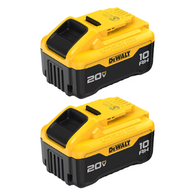 DeWalt 20V MAX* 10Ah Battery (2 Pack) Image 1