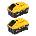 DeWalt 20V MAX* 10Ah Battery (2 Pack) Image 1