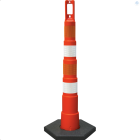 Plasticade 42" Navicade Delineator w/ Diamond Grade Reflective Sheeting Image 1