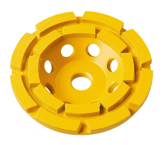 DeWalt Double Row Diamond Cup Wheel 7"x5/8"-11 Arbor