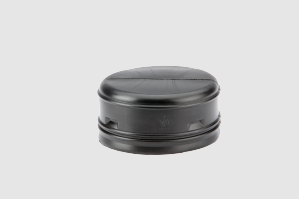 4" Corrugated Tile End Cap Fitting