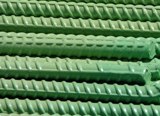 #10 Grade 60 Epoxy Coated Rebar Per Lb. Image 1