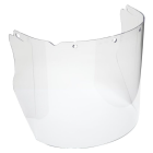 MSA V-Gard Visor, Propionate, Clear, Molded, (8"x17"x.098") Image 1