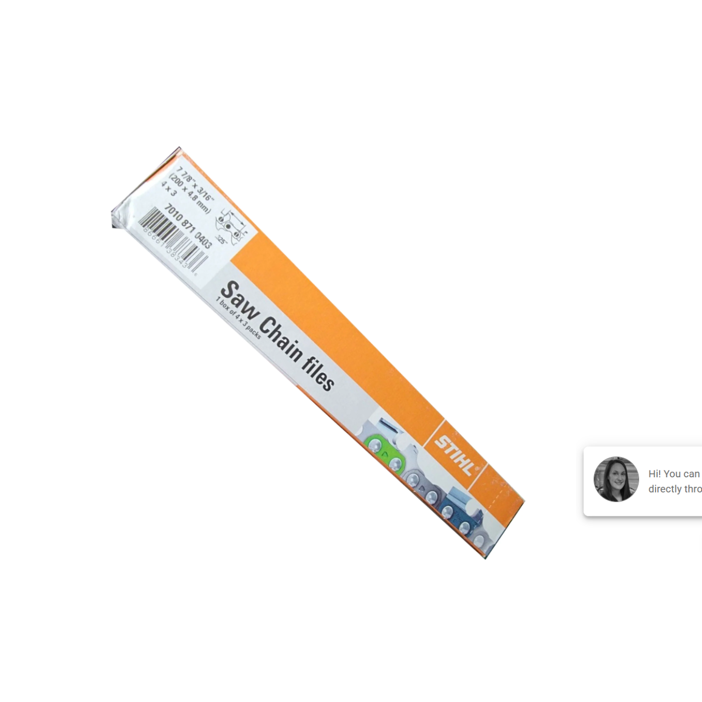 STIHL Chain File 3/16in. (4.8MM)      Image 1