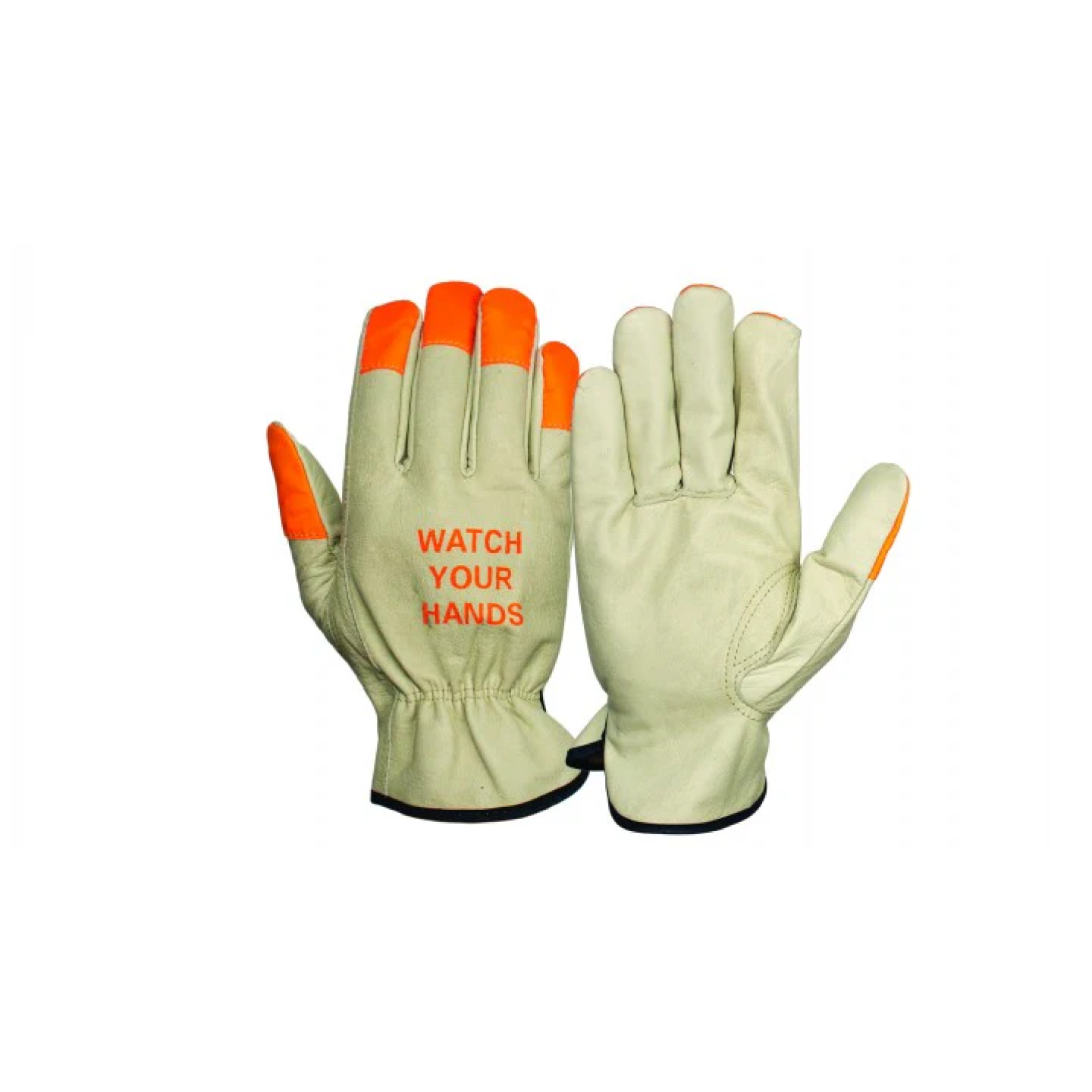 Pyramex Gloves Leather Watch Your Hands, Small Image 1