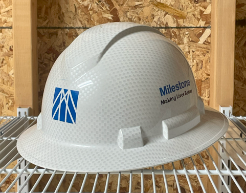 Pyramex Ridgeline® Hydro Dipped Full Brim Hard Hat  Image 1