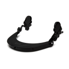 Pyramex Black Bracket for Cap Style Hardhat Headgear Image 1