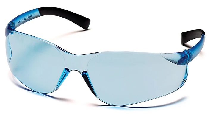 Pyramex Ztek Frameless InfinityBlue Safety Glasses 