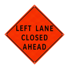 Watch Dog Reflective Orange Vinyl Roll-Up Sign, 48"x48" Image 1