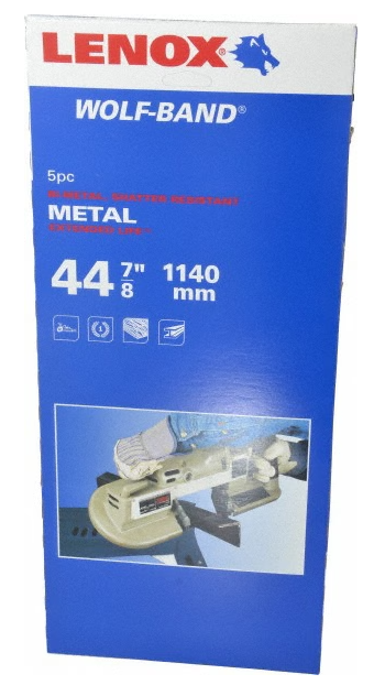 Lenox Portable Bandsaw Blade: 1/2" Wide, 0.02" Thick, 18 TPI Image 2